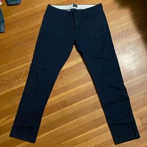J Crew 34/32 Navy Chino